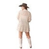 Women's Gauze Button Up Blouse - Grace + Emma - 3 of 3