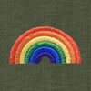 Dalix Rainbow Embroidered Lightweight Relaxed Jersey Tee Summer Cute Positive Womens - 2 of 4