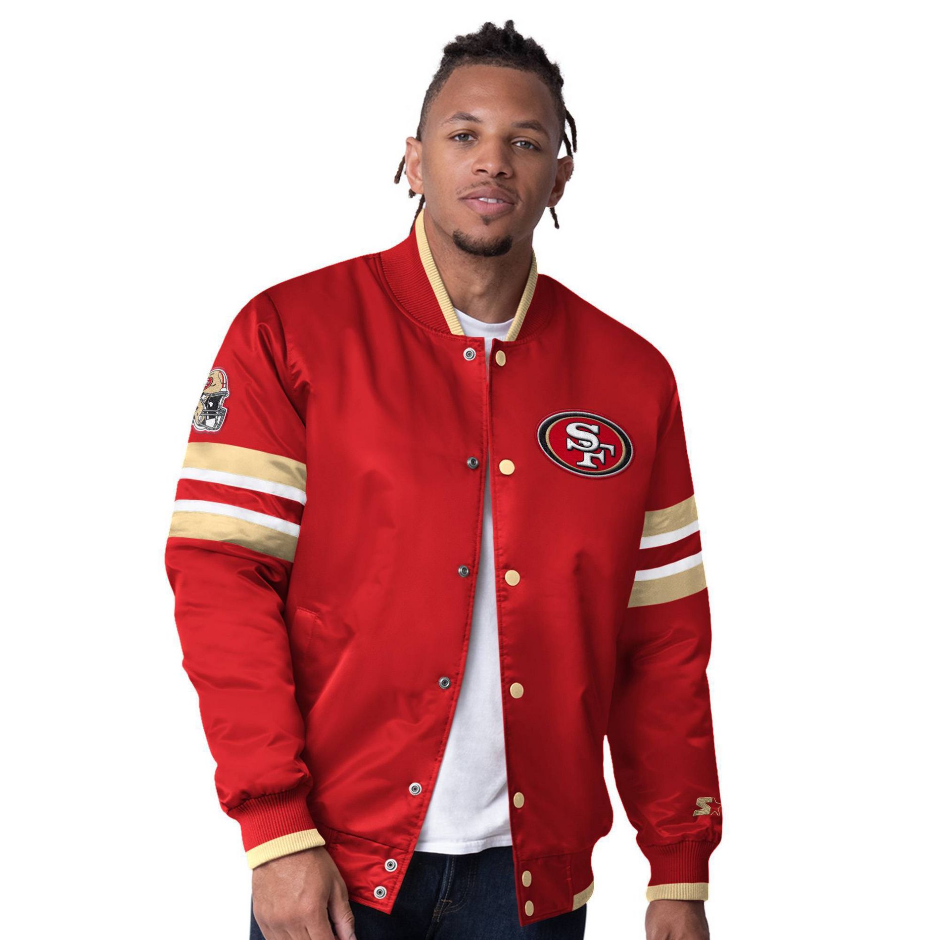 NFL San Francisco 49ers Starter Satin Jacket