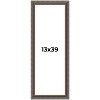 PosterPalooza | Panoramic Ornate Black Picture Frame - UV Acrylic, Foam Board Backing, Hanging Hardware - 2 of 4
