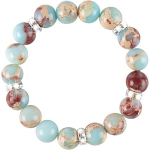 Chakra Beaded Bracelets Rose Quartz Crystals And Healing Stones Yoga Bead Bracelet - 1 of 4