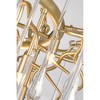 CWI Lighting,Anita 12 Light Chandelier With Gold Leaf Finish - 2 of 4