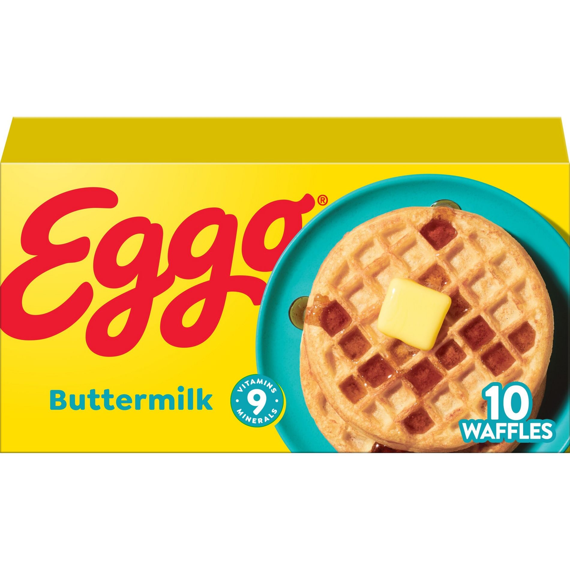 Eggo Frozen Waffles Buttermilk - 12.3oz/10ct