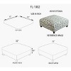 Mark & Day Kumberg Modern Ottoman - 3 of 3