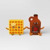 Christmas Felt Duo Figural Waffle and Maple Syrup - Wondershop™ - 3 of 4