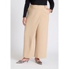 ELOQUII Women's Plus Size Wrap Over Trouser - 3 of 4