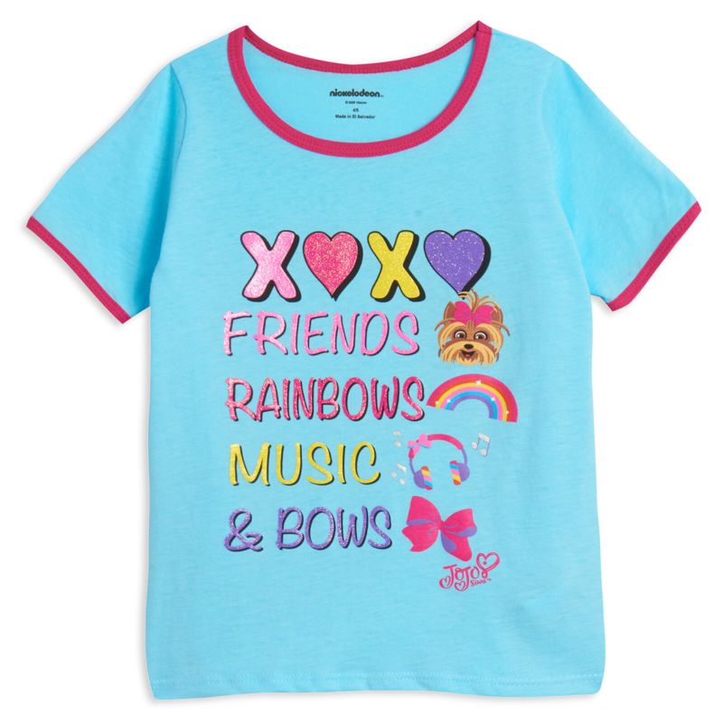 JoJo Siwa Jojo Siwa Unicorn Girls 3 Pack T-Shirts Little Kid to Big Kid , 3 of 10