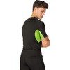 Anna-Kaci Active Men's Fitted Short Sleeve Athletic Shirt with Crew Neck and Color Block Side Panels - 3 of 4