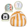 Majestic Home Goods Small Bean Bag Vertical Stripe - 2 of 4