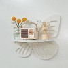 Attop Cute Wall Display Rack for Kid’s Room, Small Decorative Shelf Wall Mounted, White Hanging Wall Shelf for Toys - 2 of 4