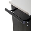 Syemin Tool Boxes and Totes Drawer Rolling Chest Storage Cabinet, Garage Organizer, Tool Multifunctional Storage Box, Black, 25.9"*13.6"*30.7" - 3 of 4