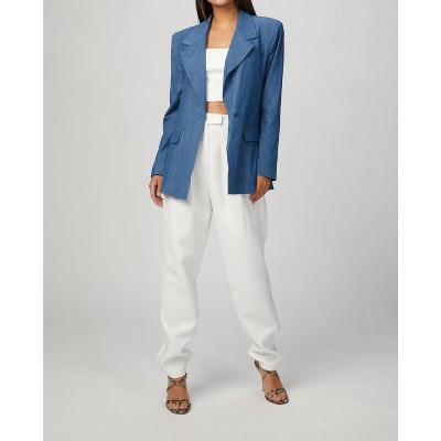 Women's DOWNTOWN INDIGO BLAZER - WE WORE WHAT