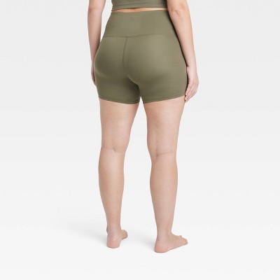 Women's Brushed Sculpt Mid-rise Bike Shorts 4 - All In Motion