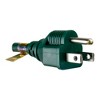 Northlight 25ft Green 3-Prong Outdoor Extension Power Cord with Outlet Block - 2 of 3