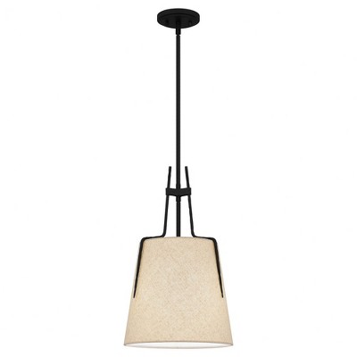 Quoizel Lighting Leona 1 - Light Pendant in  Matte Black