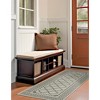 Unique Loom    Outdoor Trellis Stars Area Rug - 3 of 4