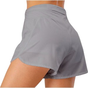 Anna-Kaci Active Women's Running Shorts Drawstring Yoga Gym Athletic Shorts with Pockets- Medium,Gray - 1 of 4