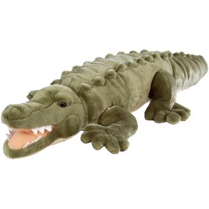 Wild Republic Cuddlekins Jumbo Crocodile Stuffed Animal, 30 Inches - 1 of 1