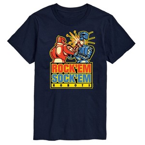 Men's - Rock 'Em Sock 'Em - Rock 'Em Sock 'Em Robots Short Sleeve Graphic T-Shirt - 1 of 4
