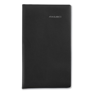 DayMinder Pocket-Sized Monthly Planner, Unruled Blocks, 6 x 3.5, Black Cover, 14-Month: Dec 2024 to Jan 2026 - 1 of 3