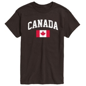 Men's - Instant Message - Canada Flag Short Sleeve Graphic T-Shirt - 1 of 4