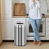 13 Gal/50L Trash Can, Stainless Steel Open Top Garbage Can with Removable Inner Wastebasket - 4 of 4