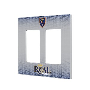 MLS Western Conference Teams Linen Hidden-Screw Light Switch Plate for Double Rocker - 1 of 4