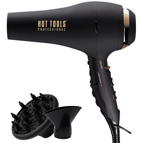 Hot tools black gold hair dryer hotsell