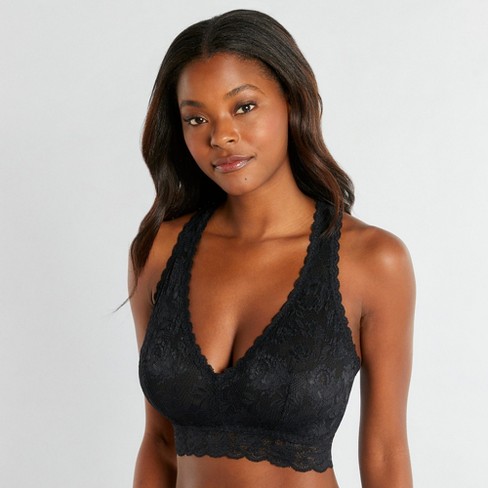Cosabella Women's Never Say Never Curvy Racie Racerback Bralette In Black,  Size X Large : Target