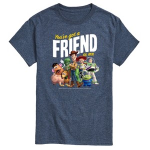 Men's - Toy Story - You've Got A Friend In Me Characters Short Sleeve Graphic T-Shirt - 1 of 4