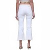 Women's Happi Mid Rise Clean Cut Hem Crop Flare Jeans - HIDDEN - 2 of 4