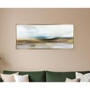 HomeRoots The Horizon Gold Floater Frame Painting Wall Art - 2 of 4