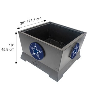 Blue Sky Outdoor Living Square Peak Smokeless Patio Fire Pit - 1 of 2
