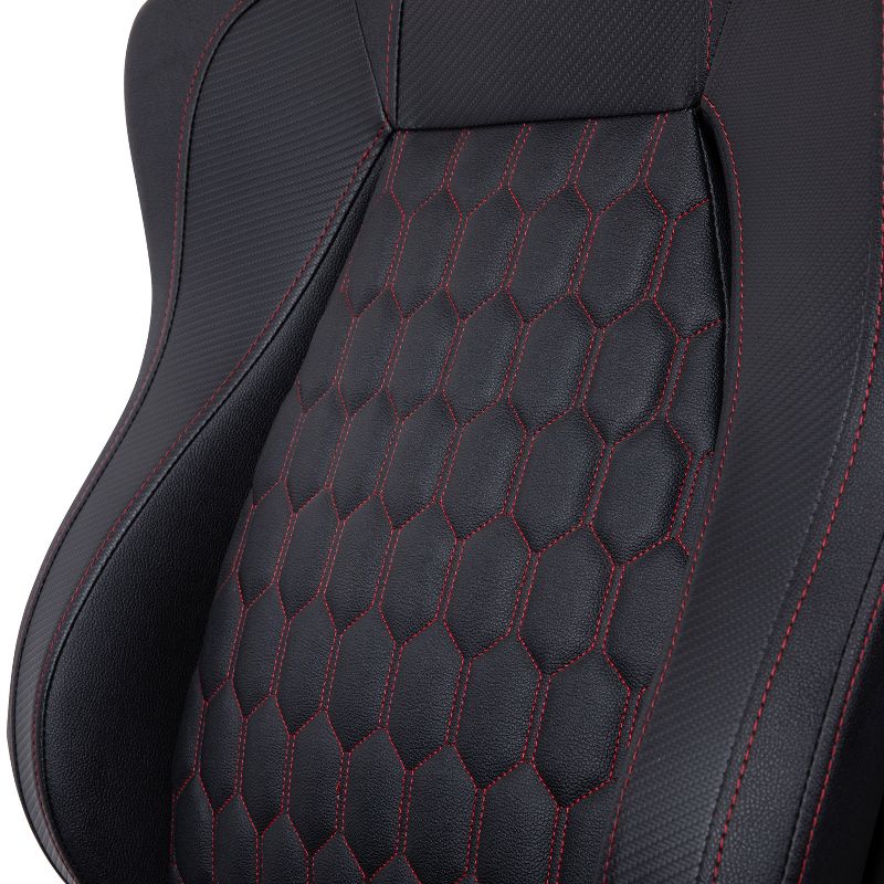 BlackArc High Back Adjustable Gaming Chair with 4D Armrests, Head Pillow and Adjustable Lumbar Support, 6 of 18