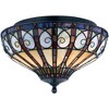 Quoizel Lighting Ava 2 - Light Flush Mount in  Valiant Bronze - 2 of 2