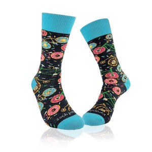 Bicycle Donut Socks from the Sock Panda (Women's Sizes Adult Medium) - 1 of 4