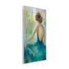 Stupell Industries Woman Green Dress Painting Wall Plaque Art, 10" x 15" - 2 of 4