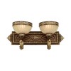 Livex Lighting Seville 2 - Light Vanity in  Palacial Bronze/Gilded - 3 of 4