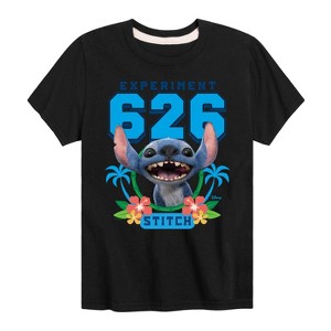 Boys' - Lilo And Stitch - Collegiate Experiment 626 Short Sleeve Graphic T-Shirt - 1 of 3