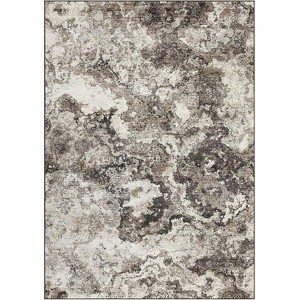 Washable Rug - Non-Slip Stain Resistant Low Pile Carpet Contemporary Foldable Floor Cover for Living Room Dining Room Bedroom Playroom - 1 of 4