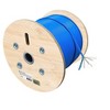 Monoprice Cat6A Ethernet Bulk Cable - 1000 Feet - Blue | Network Internet Cord - Solid, 350Mhz, STP, Riser Rated, Pure Bare Copper Wire, 24AWG, No - 4 of 4