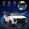 24V Kids Ride on Truck Car, 2 Seat Electric Ride on Car with Parent Remote Control, LED Lights, Music, Ride on Vehicle Toy for Kids Aged 3+ - 2 of 4