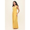 WEST K Women's Janina Sleeveless Knit Jumpsuit -  Large - Mustard - 2 of 4