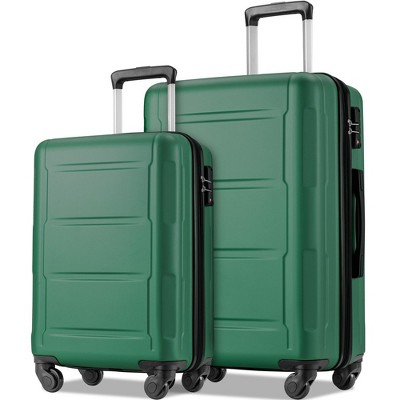 2 Piece Luggage Set With TSA Lock, Expandable ABS Lightweight Suitcase With 360 Degree Spinner Wheels For Men Women Travel Business (20inch+28inch)