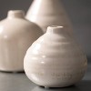 Sullivans Set 3 Small Ceramic Vases 3"H  4"H & 5"H - 2 of 4