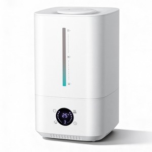 HONGGE 6L Ultrasonic Cool & Warm Mist Humidifier with 60H Runtime, Aromatherapy, and Quiet Sleep Mode - 1 of 4