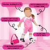 Dress Along Dolly Winter Skiing Doll Clothes for 18" Dolls- 6 Piece Snow Clothes Costume and Accessories Set - Christmas Gift for Kids, Girls & Boys - 4 of 4