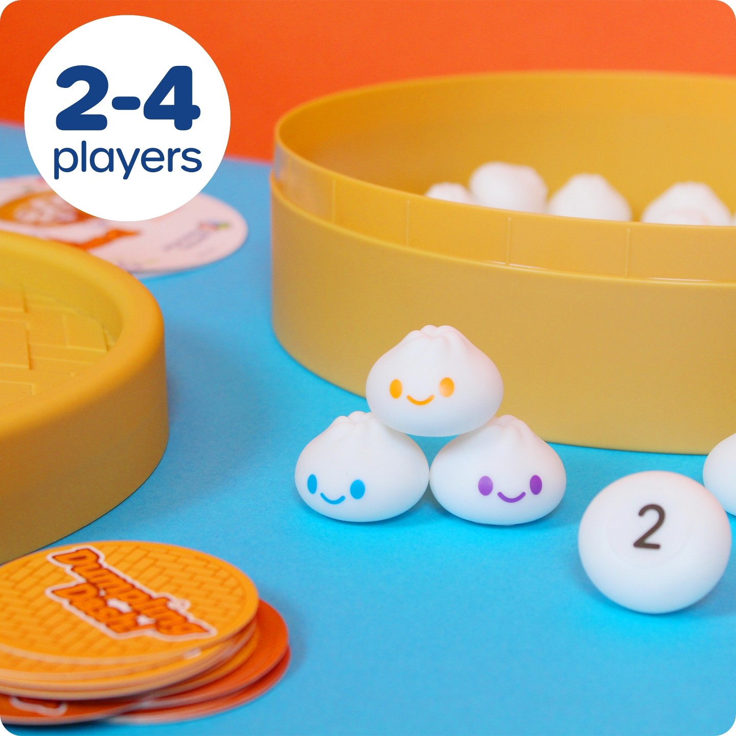 Детские настольные игры Learning Resources Dumpling Dash! Fine Motor Math Game: Educational Board Games for 2-4 Players, Gifts for Ages 5+ — фото 2