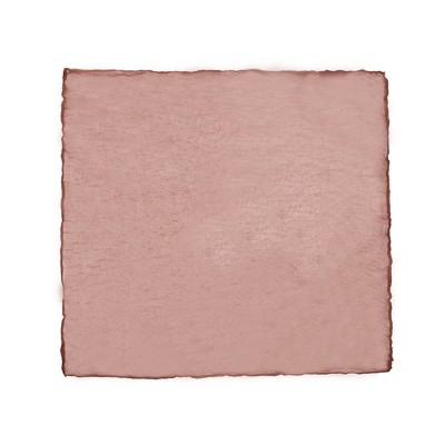 Unique Bargains Washable Polyester Place Mats Red 12 Pcs