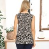Anna-Kaci Women's Leopard Print V-Neck Tank Top Cami for Everyday Wear - 4 of 4
